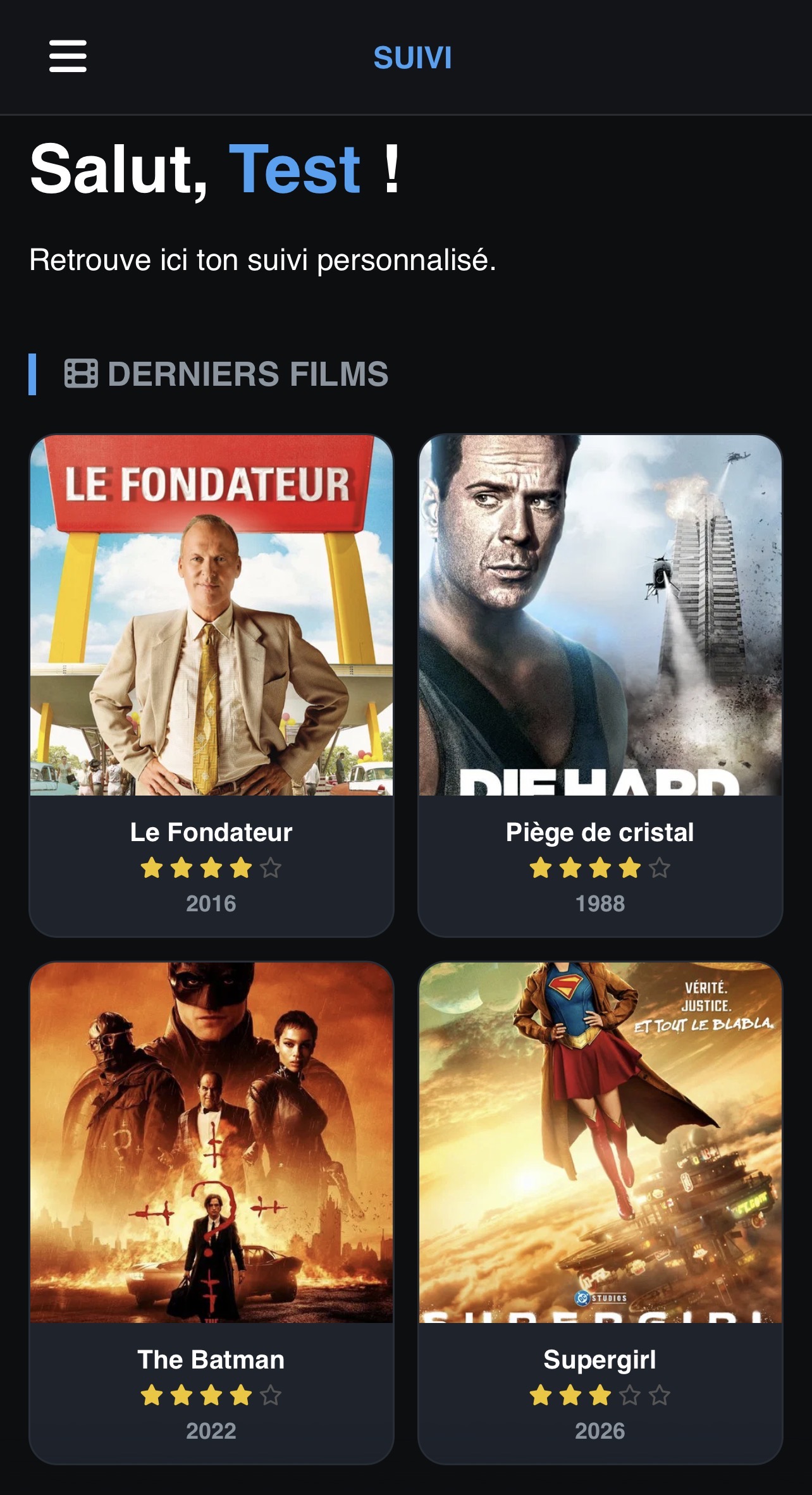 Aperçu Mobile